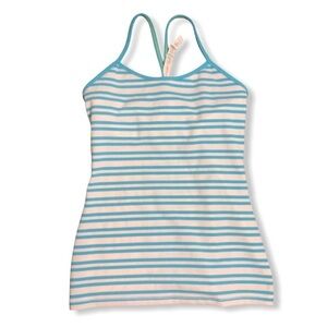 Lululemon Power Y striped tank